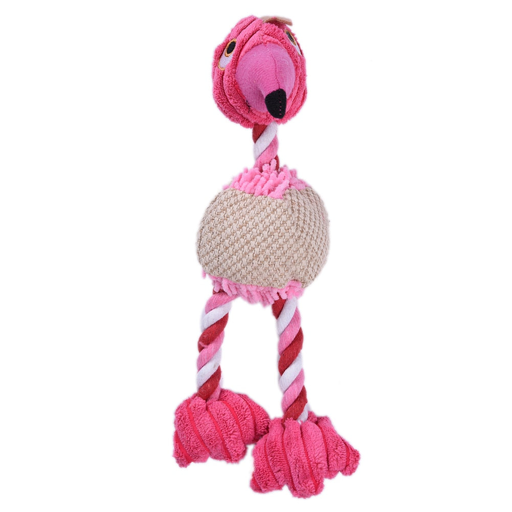 Dogs & Puppies Squeaky Toy Donkey Papa Duck Durable Chew