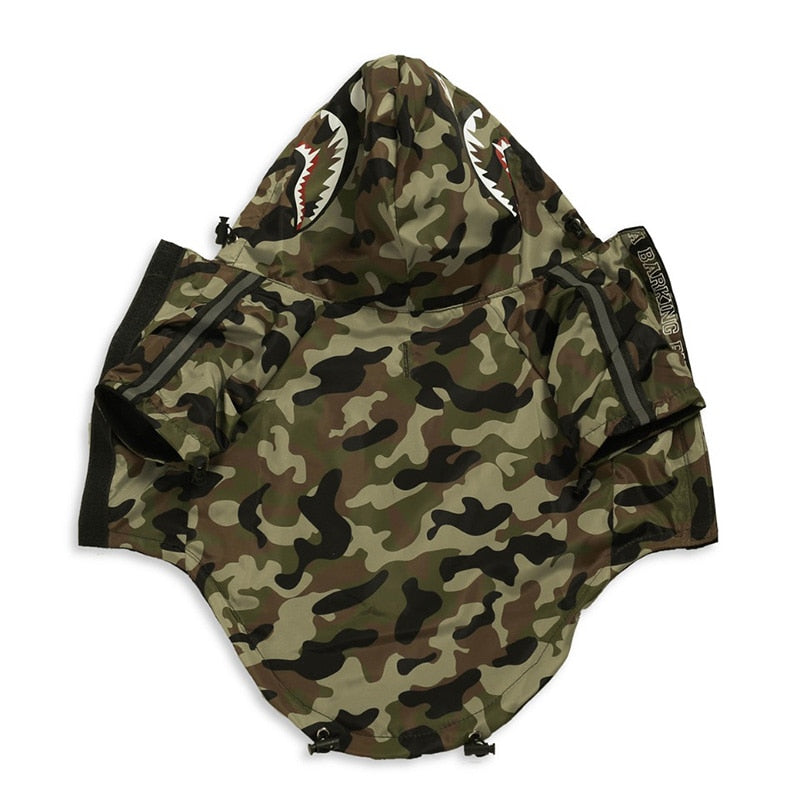 The Dog Face Stylish Windproof Raincoat Dogs