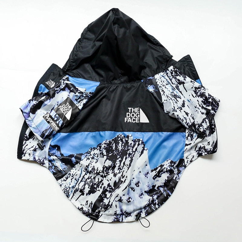 The Dog Face Stylish Windproof Raincoat Dogs