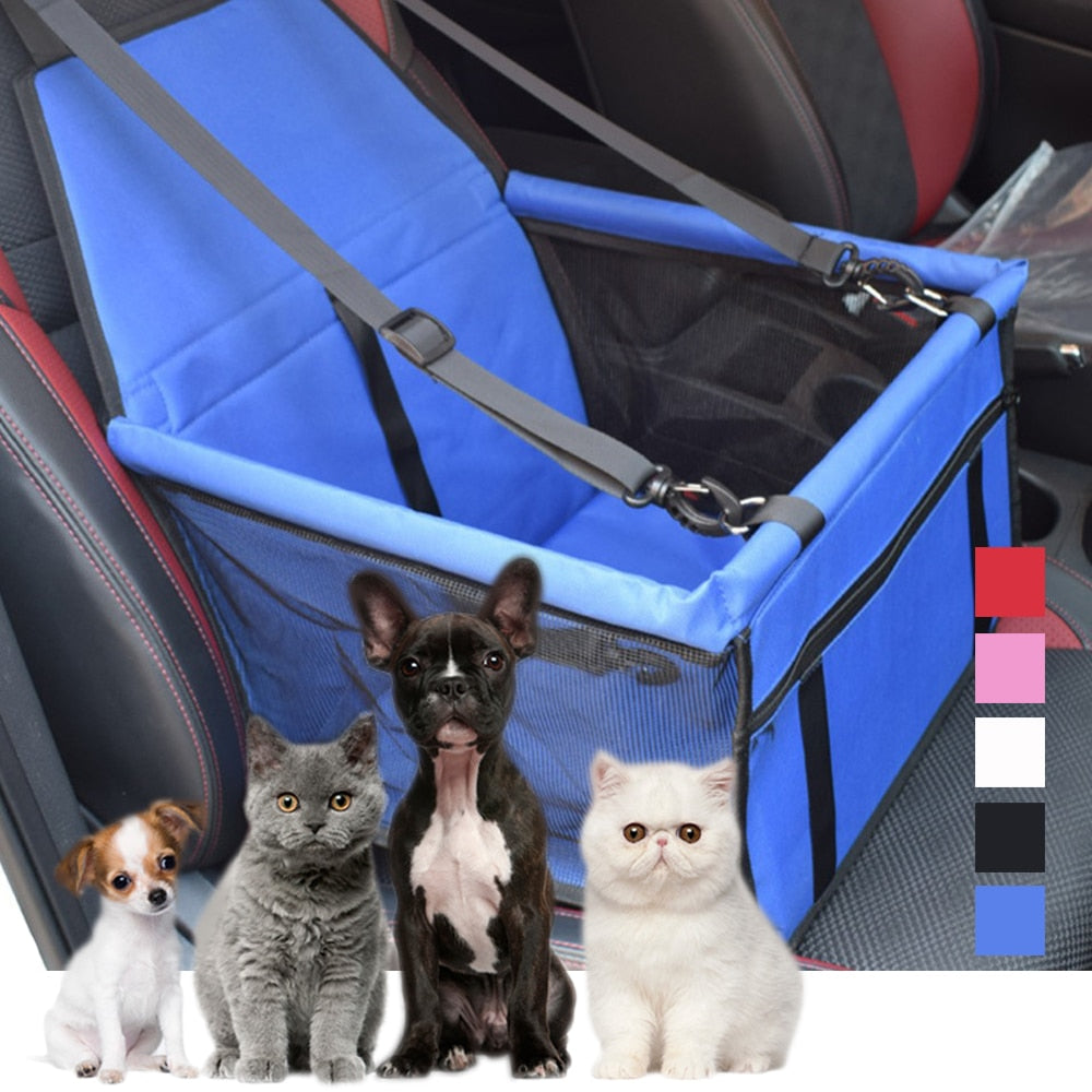 Dog Car Seat Waterproof Basket Folding Hammock Carriers Bag For Travel Safety