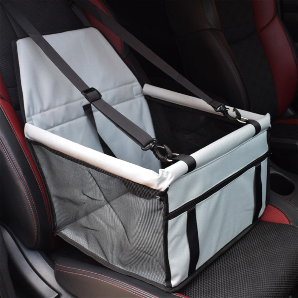 Dog Car Seat Waterproof Basket Folding Hammock Carriers Bag For Travel Safety