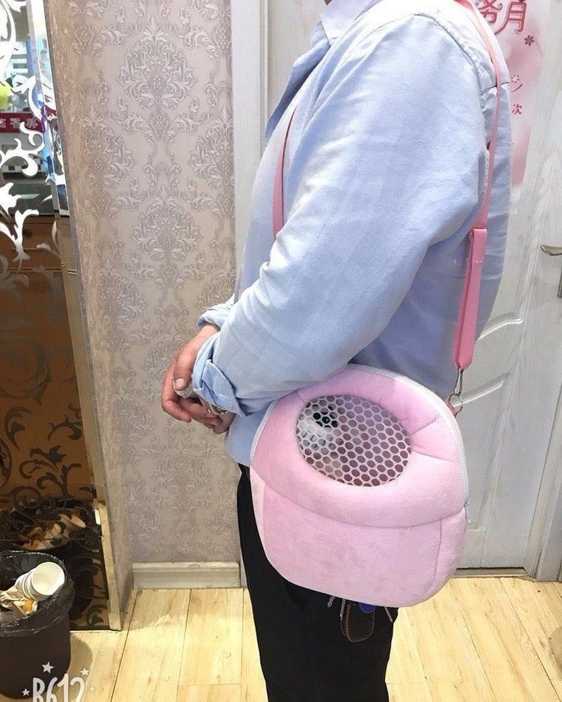 Small Pet Carrier Warm Breathable
