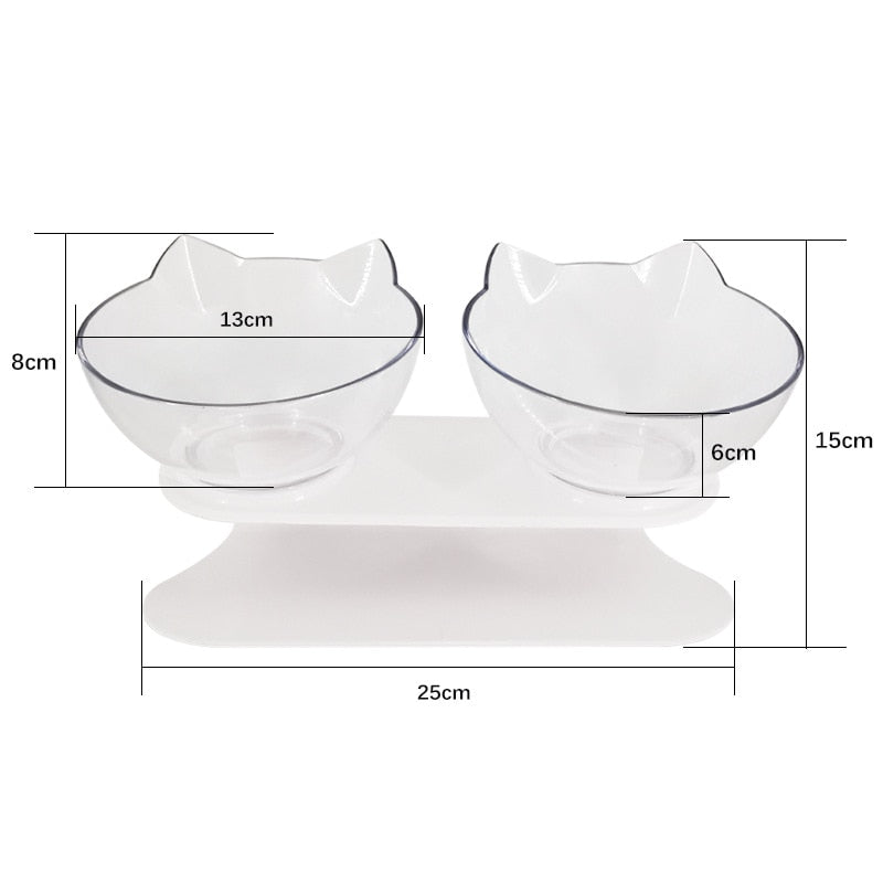 Non-slip Cat Bowls With Raised Stand