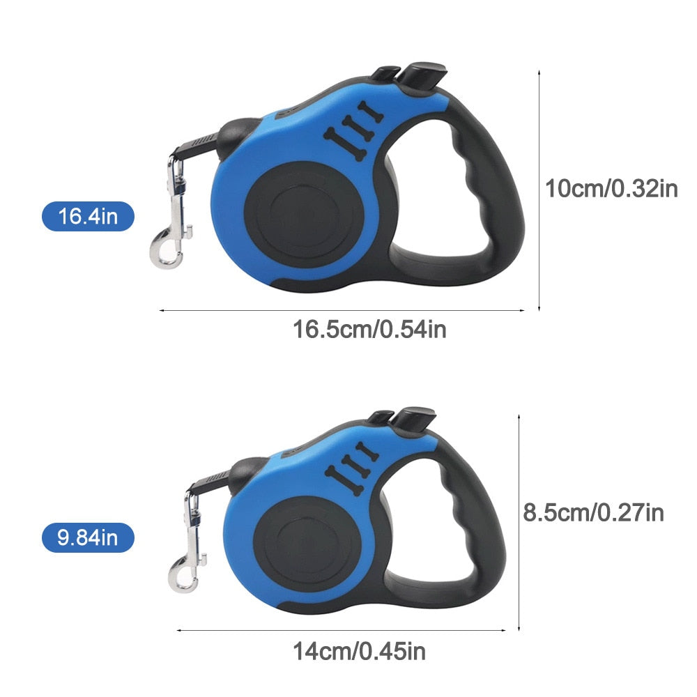 Durable Quick Release Extension Dog Lead(Sizes: 3m/5m)