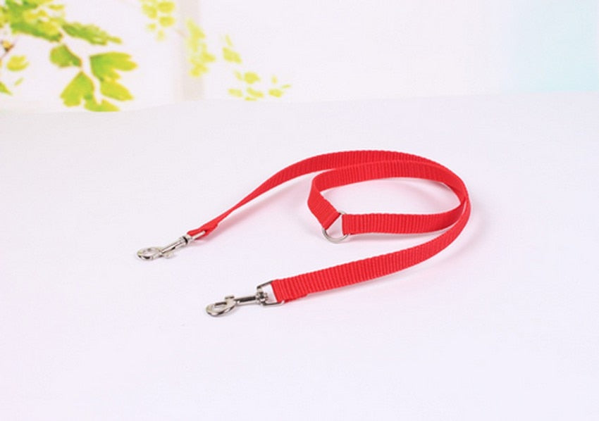 Nylon Double Dog Twin Lead 2 Way Two Dogs Walking Lead
