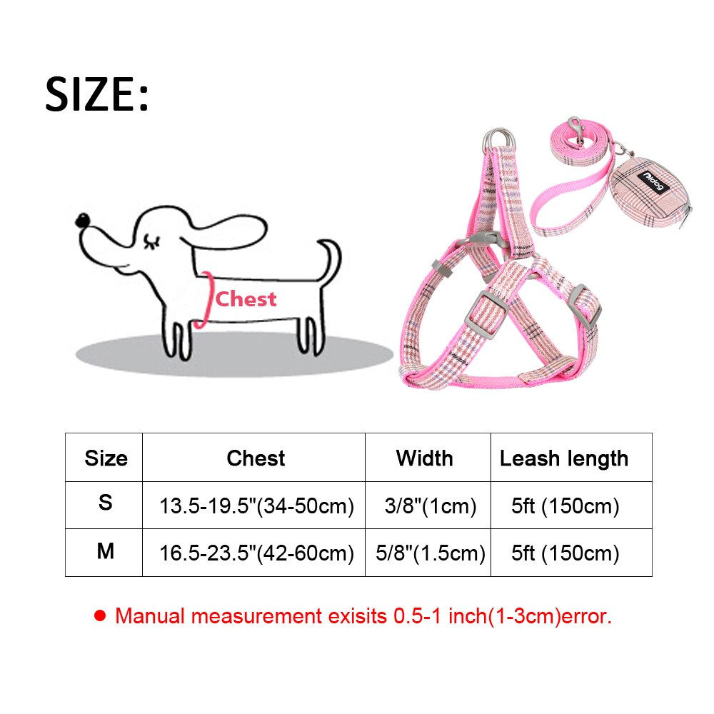 Cute Harness Adjustable Nylon for Dogs & Pups