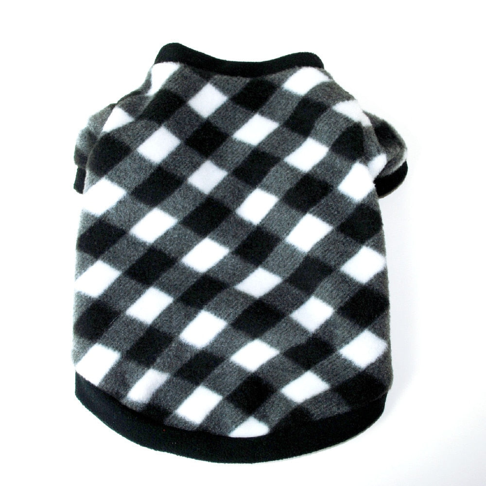 Warm Fleece Dog Pullover in a Range of Cute Designs