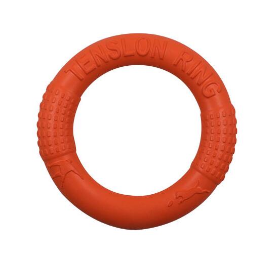 Rubber Throwing Ring For Dogs(Size: 18cm/Weight: 60g)