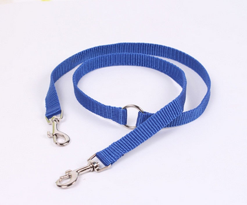 Nylon Double Dog Twin Lead 2 Way Two Dogs Walking Lead