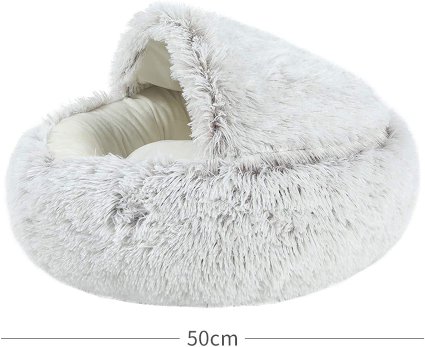 Comfy Soft Plush Bed/Den For Cats Or Small Dogs