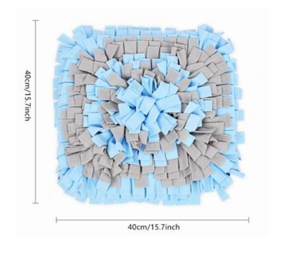 Dog Snuffle Mat & Puzzle Toy Increases IQ & Slow Dispensing Feeder
