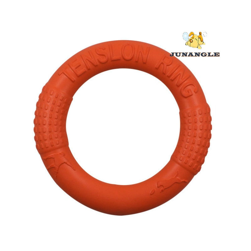 Rubber Throwing Ring For Dogs(Size: 18cm/Weight: 60g)