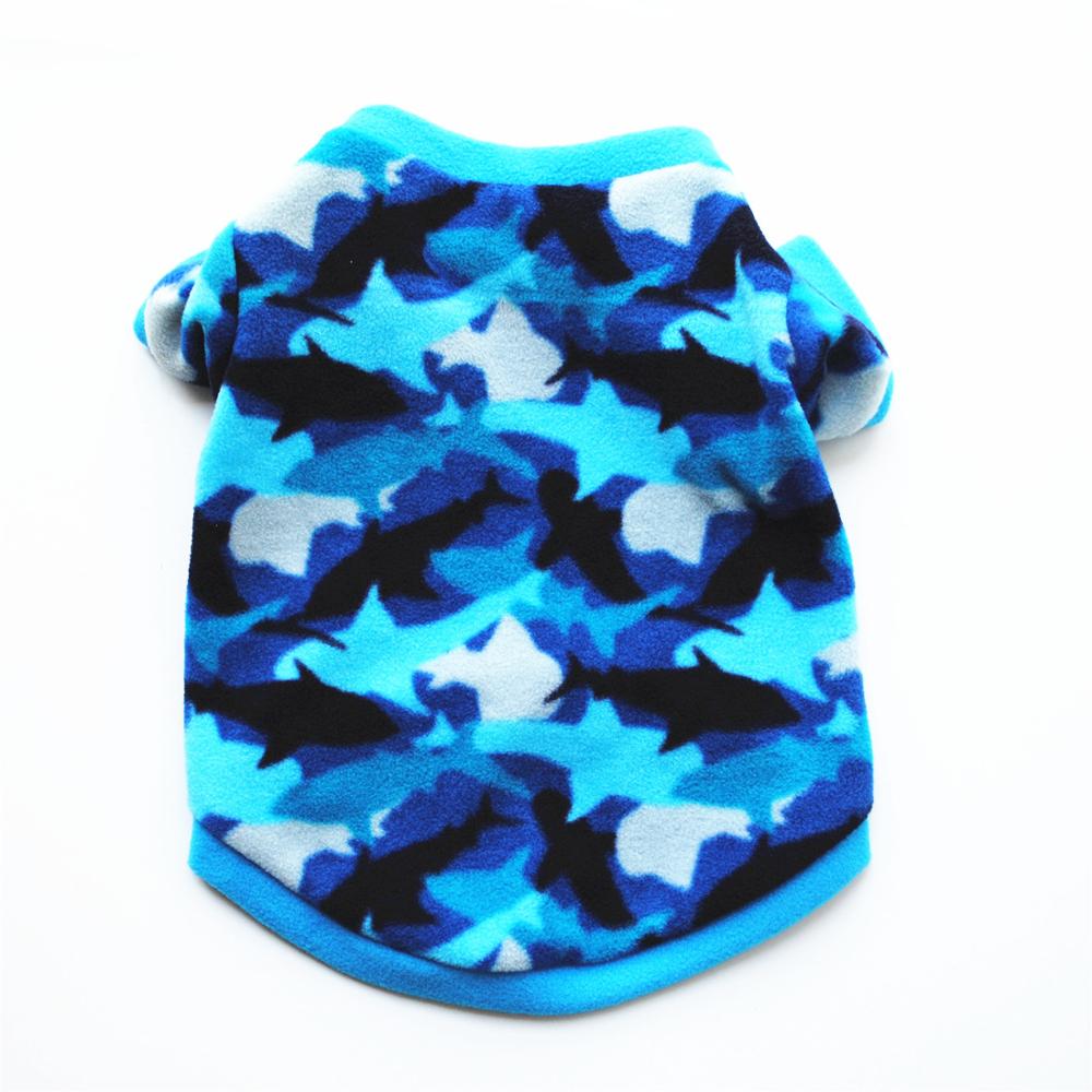 Warm Fleece Dog Pullover in a Range of Cute Designs