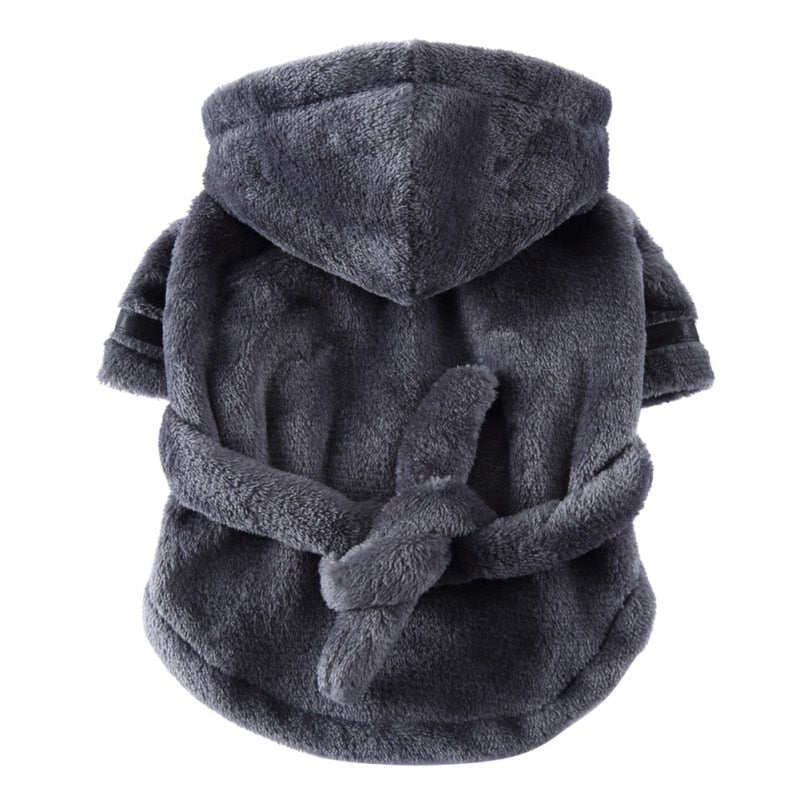 Dog Bathrobe Soft Drying Toweling