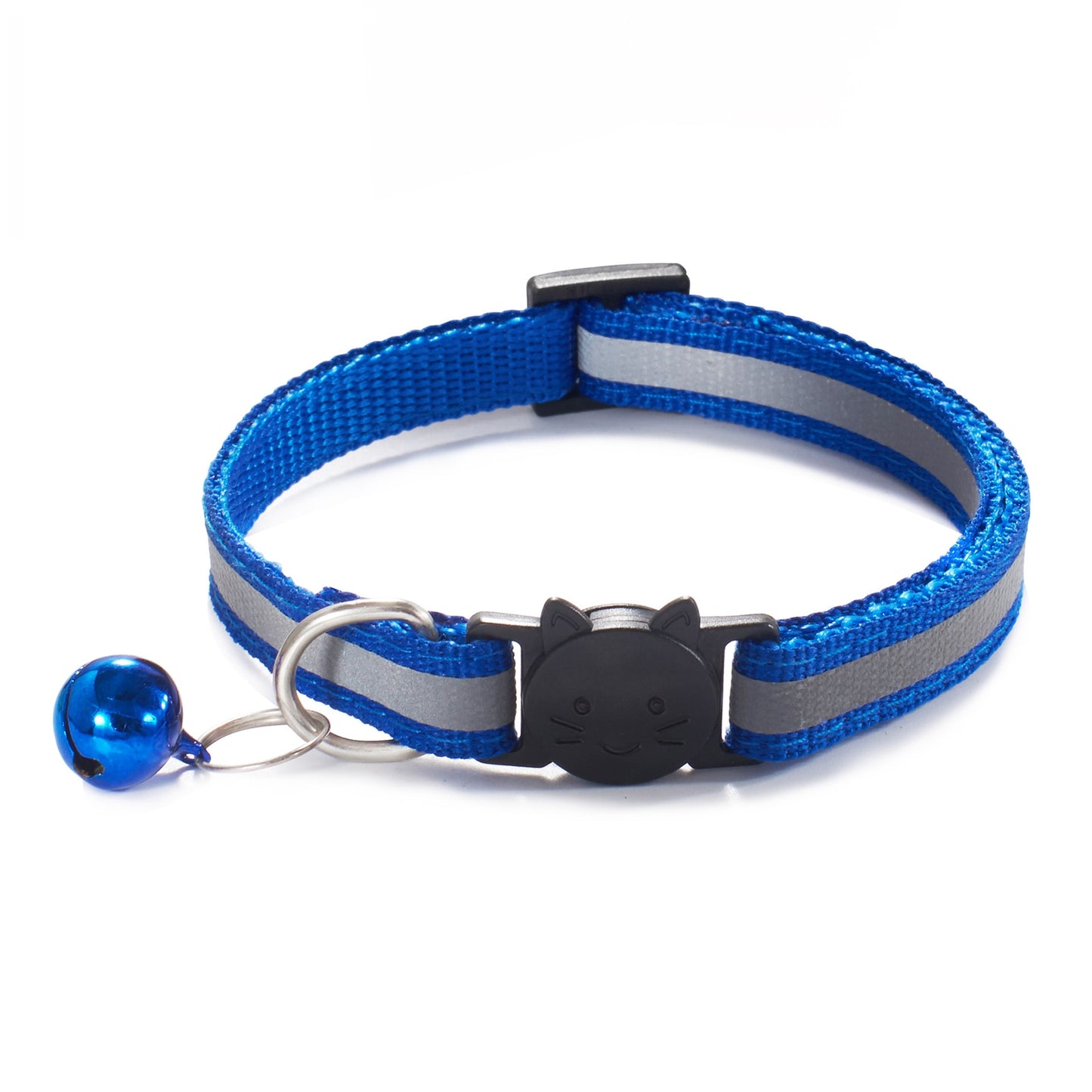Reflective Breakaway Cat Collar with Safety Elastic Adjustable with Bell