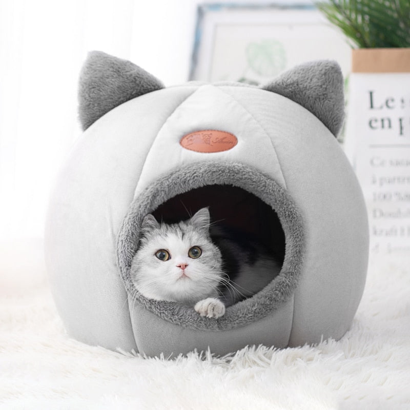 Sleep Comfort Cat Bed Cozy Cave Nest