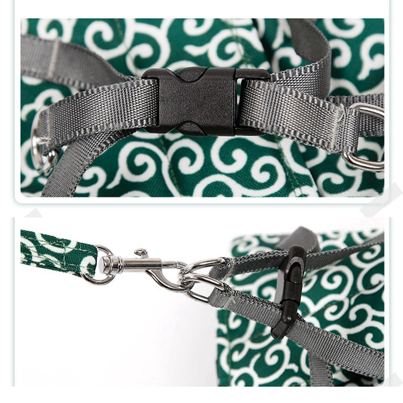 Cat Vest Outdoor Travel Harness & Lead Set
