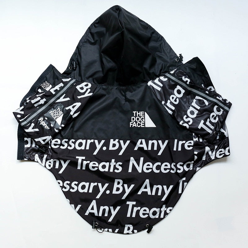 The Dog Face Stylish Windproof Raincoat Dogs