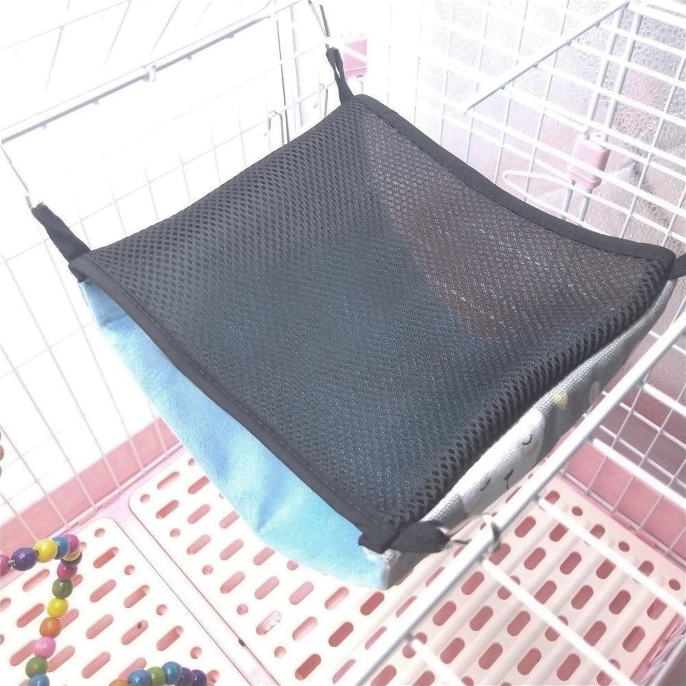 Double Layer Breathable Mesh Hanging Bed/Nest For Hamsters And Other Small Rodents