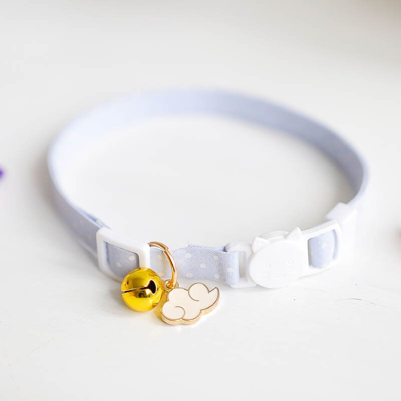 Adjustable Cat Collar(Includes a pendant, safety buckle & bells)