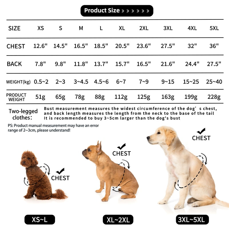 Winter Warm Dog Clothes Soft Wool Hoodies For Small Dogs