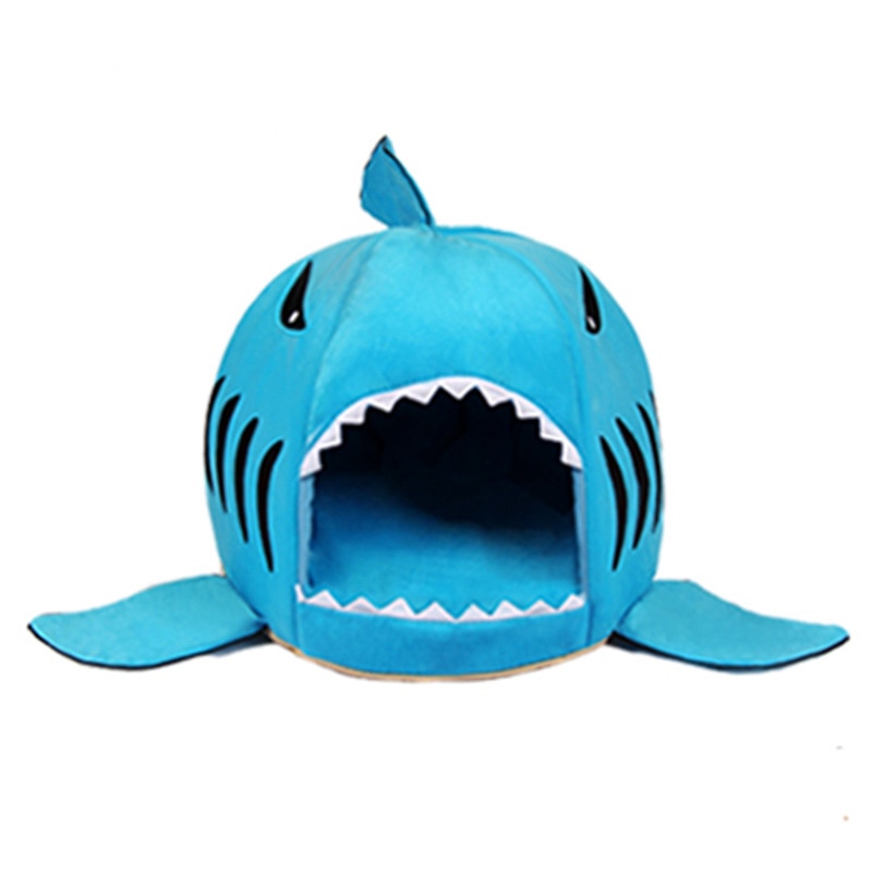 Shark House Bed For Dogs Cats & Small Animals
