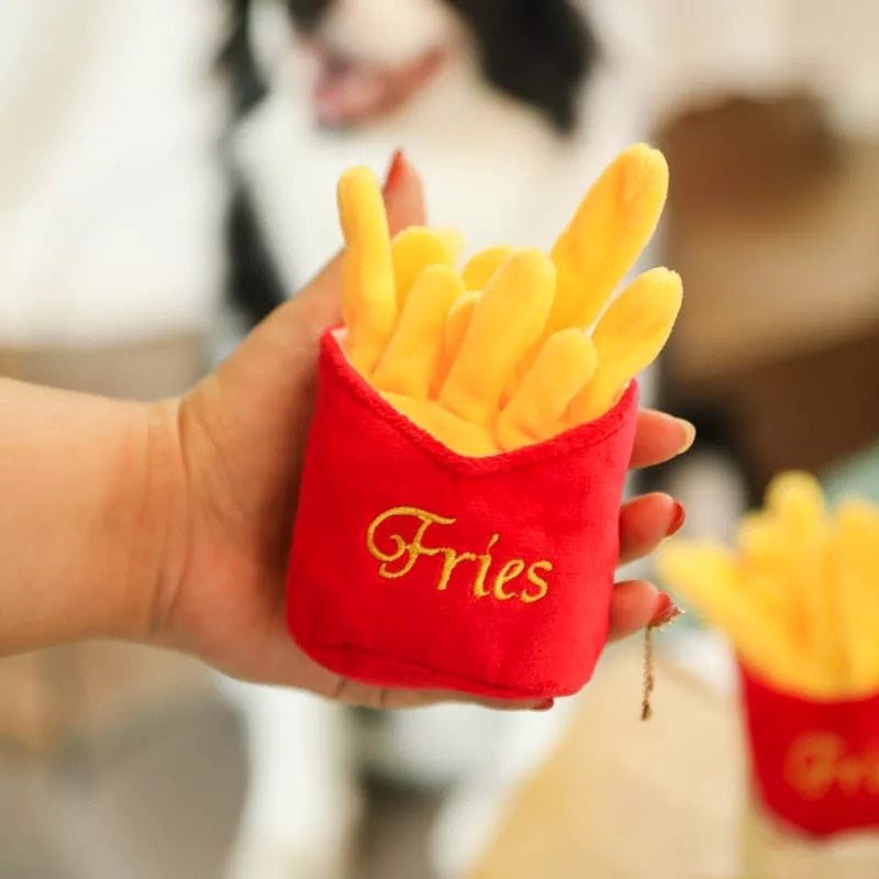 Funny Dogs Squeaky Fast Food Toys