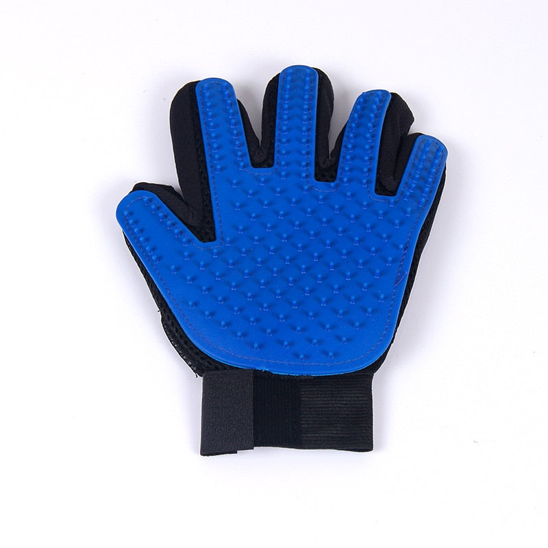 Cat & Dog Grooming Glove for Hair De-shedding & Grooming