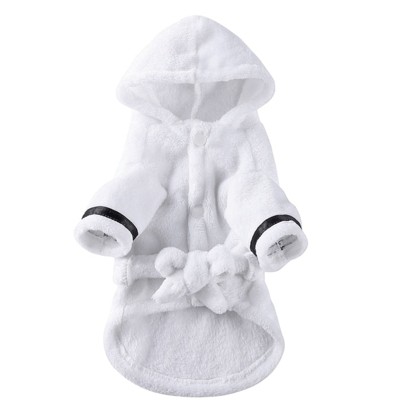 Dog Bathrobe Soft Drying Toweling