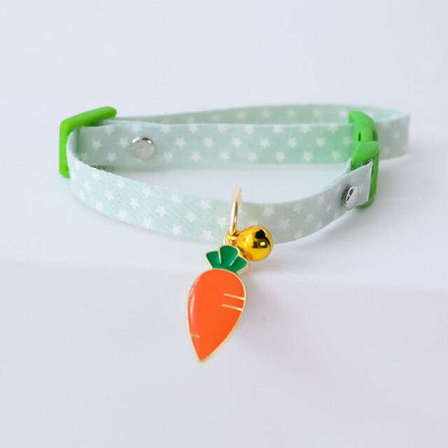 Adjustable Cat Collar(Includes a pendant, safety buckle & bells)