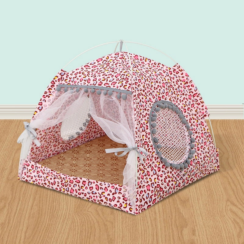 Cat Tent Bed The General Teepee Closed Cozy Hammock With Floor