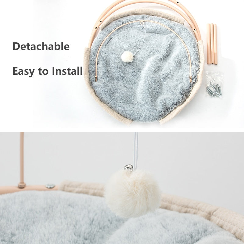 Hammock Cat Bed Perfect Window Lounger For Cats & Kittens