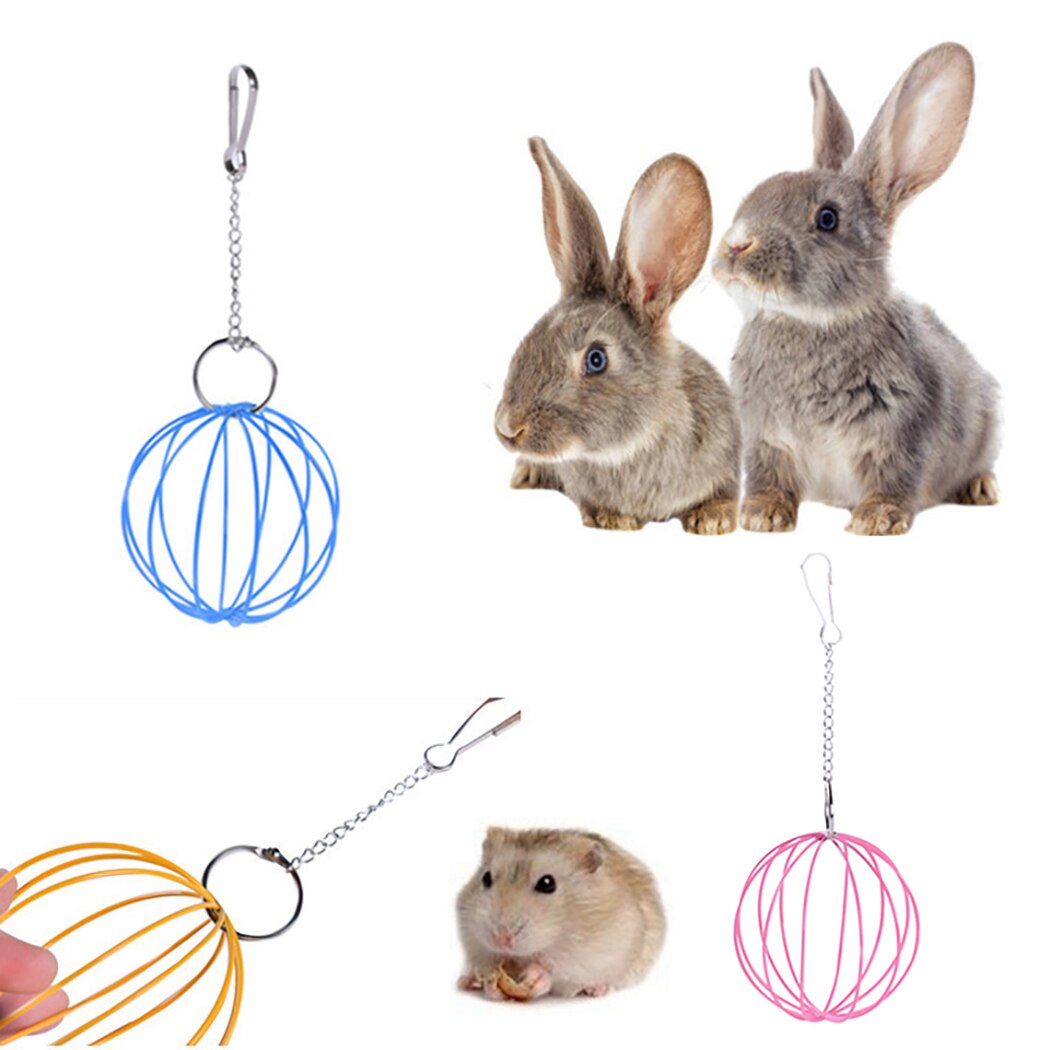 Hay Manger Food Ball made from Stainless Steel For Small Fur Babies