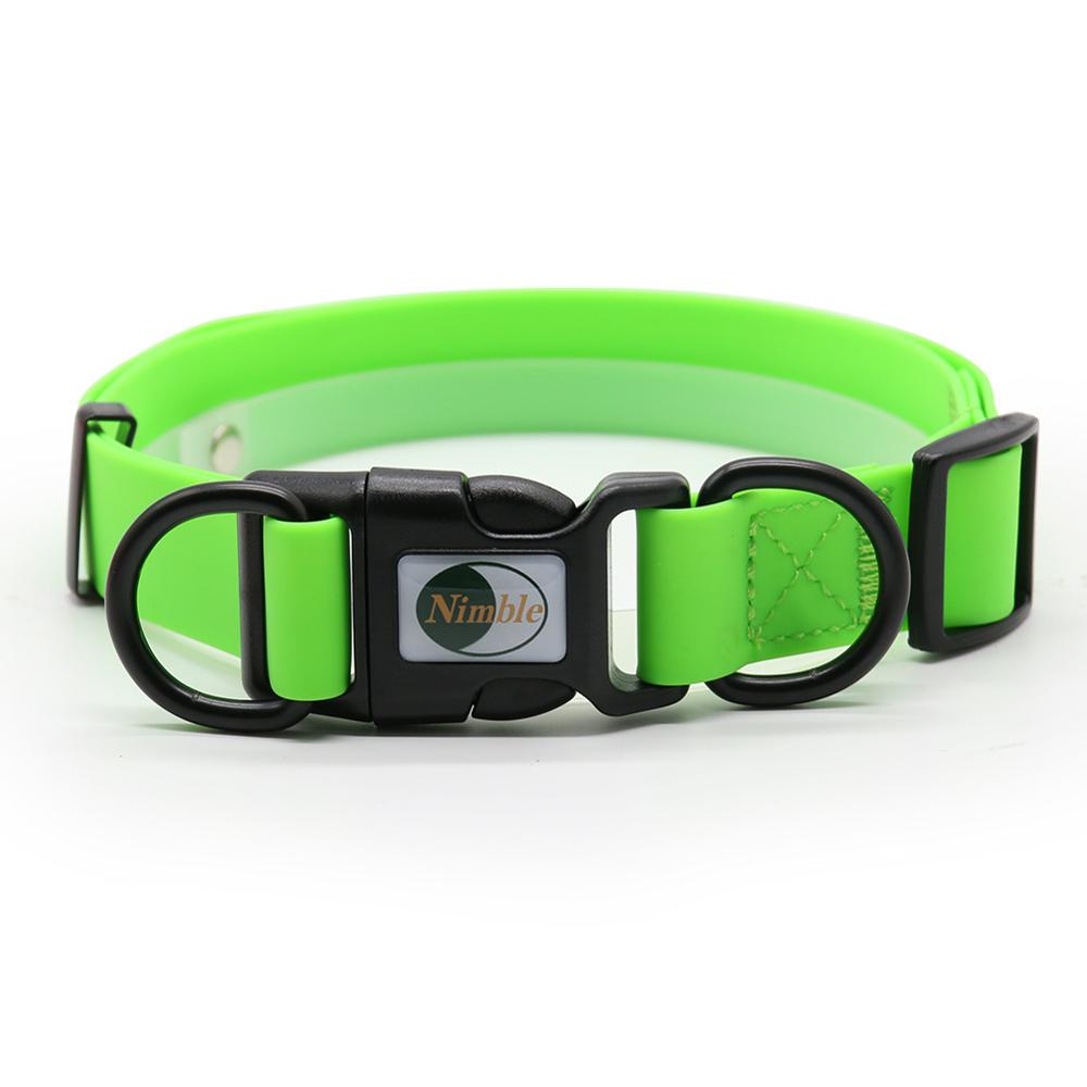 PVC waterproof Dogs Collar Easy to Clean
