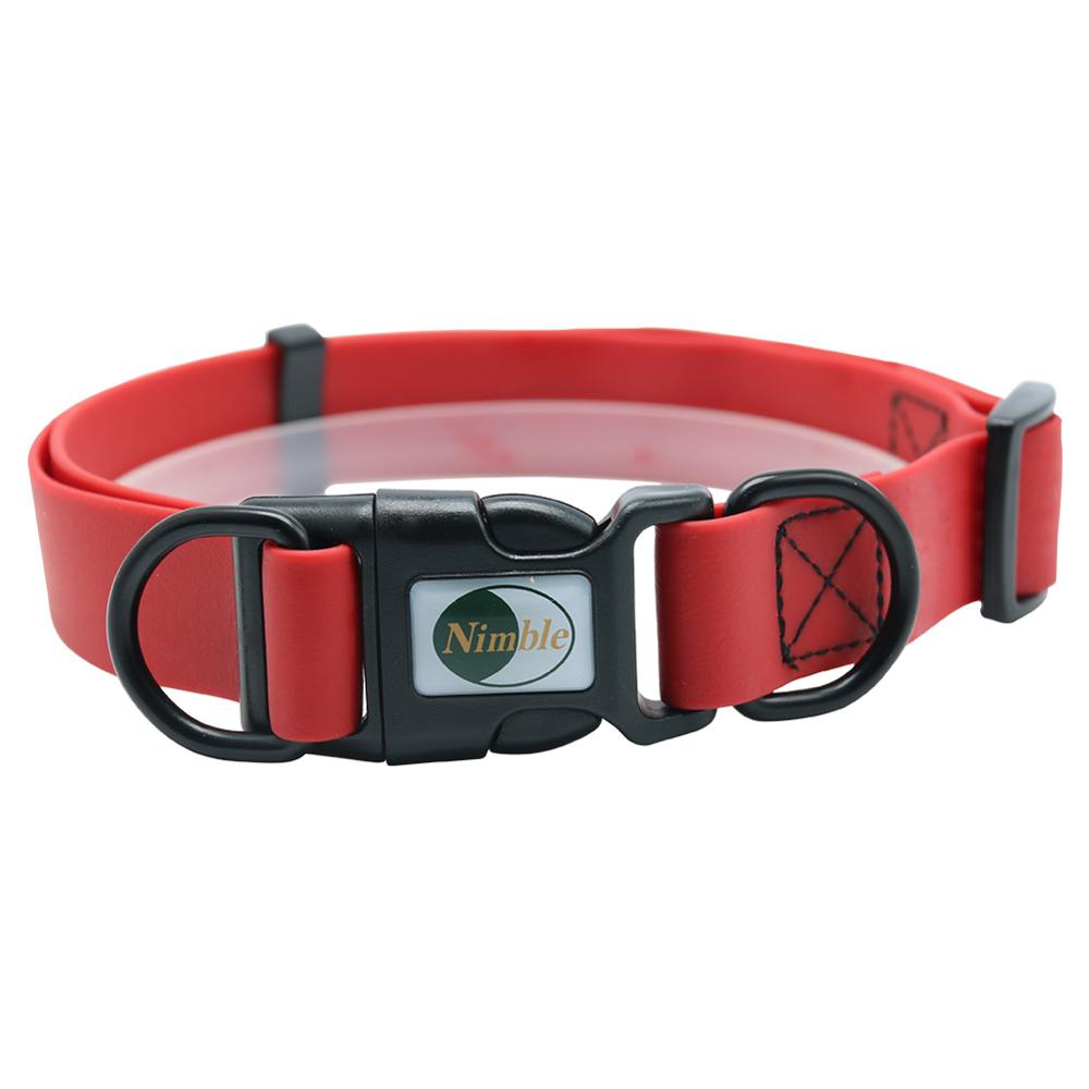 PVC waterproof Dogs Collar Easy to Clean
