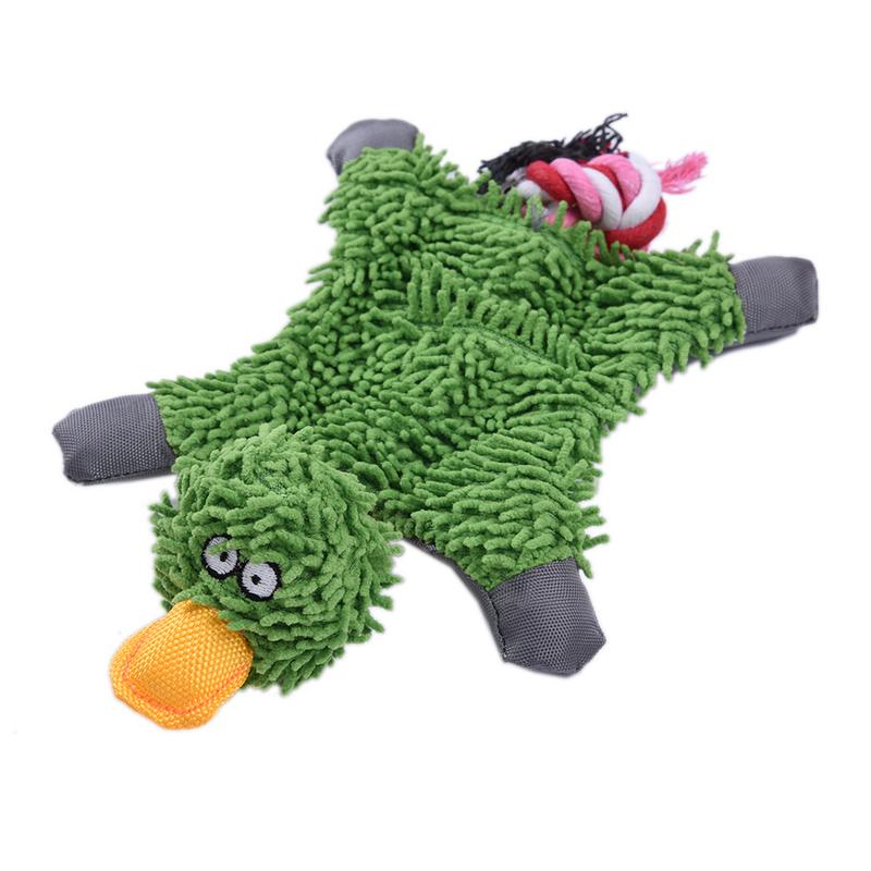 Dogs & Puppies Squeaky Toy Donkey Papa Duck Durable Chew