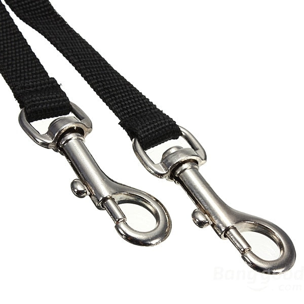 Nylon Double Dog Twin Lead 2 Way Two Dogs Walking Lead