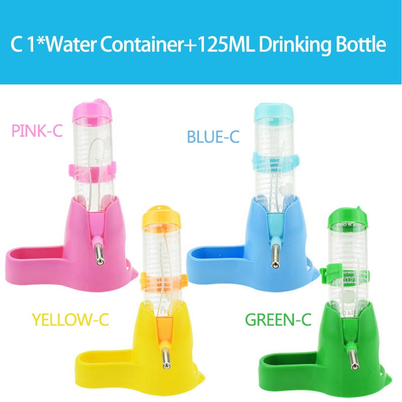 Hamster Water Bottle & Automatic Feeding Device