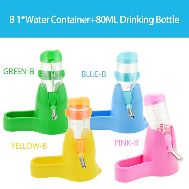 Hamster Water Bottle & Automatic Feeding Device