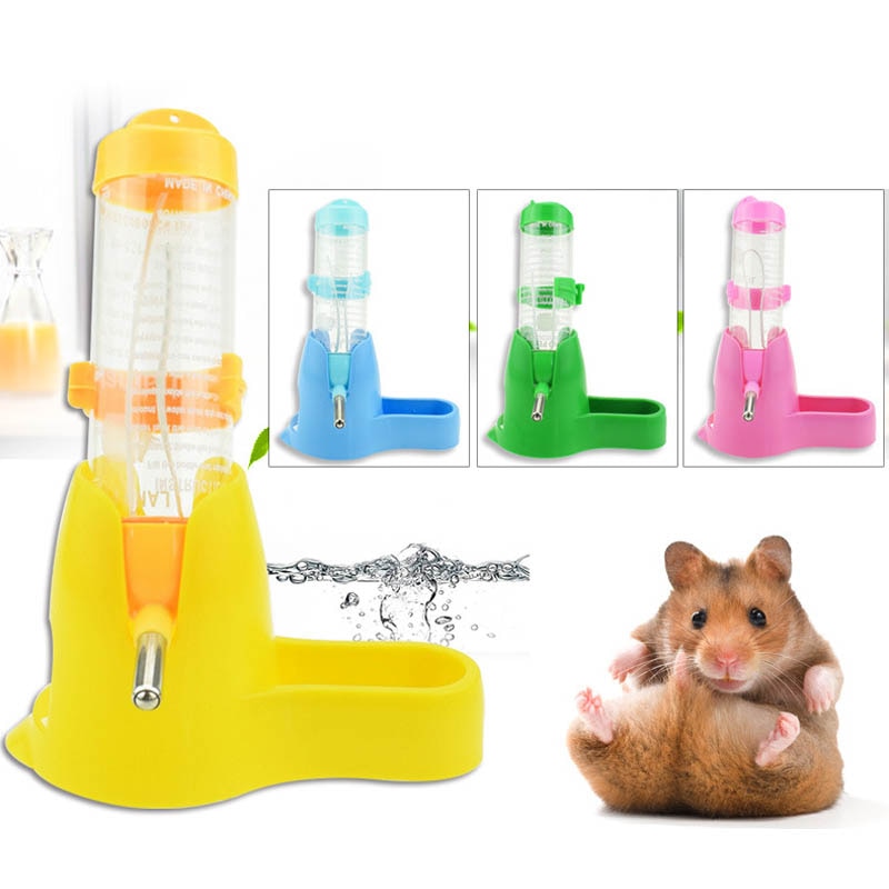 Hamster Water Bottle & Automatic Feeding Device