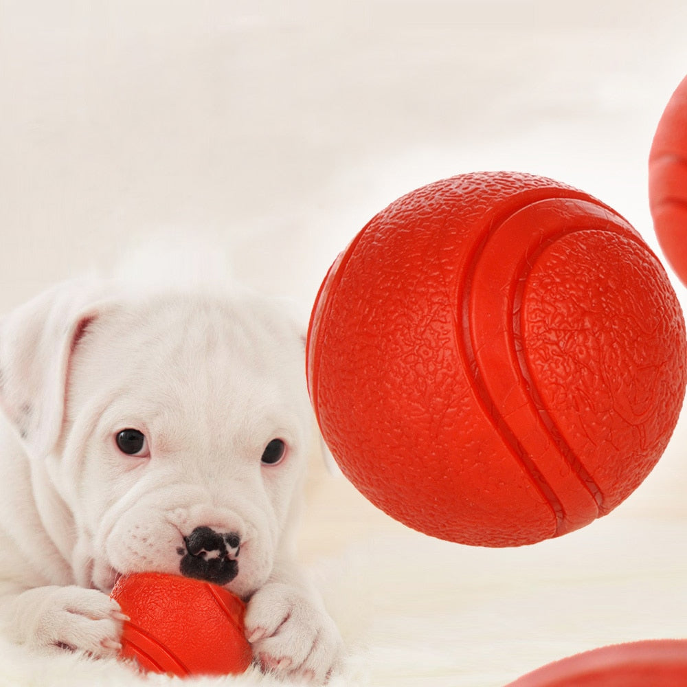 HOOPET High Quality Rubber Ball Bite-resistant Toy for Dogs & Puppies