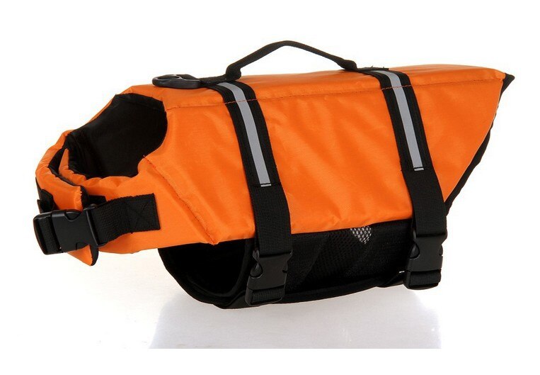 Dog Life Vest Summer Printed Life Jacket Dog Safety Swimwear