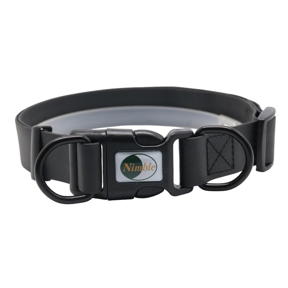 PVC waterproof Dogs Collar Easy to Clean
