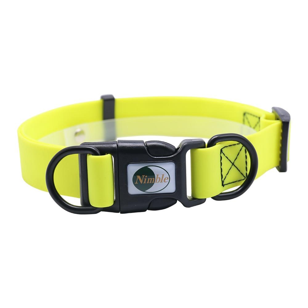 PVC waterproof Dogs Collar Easy to Clean
