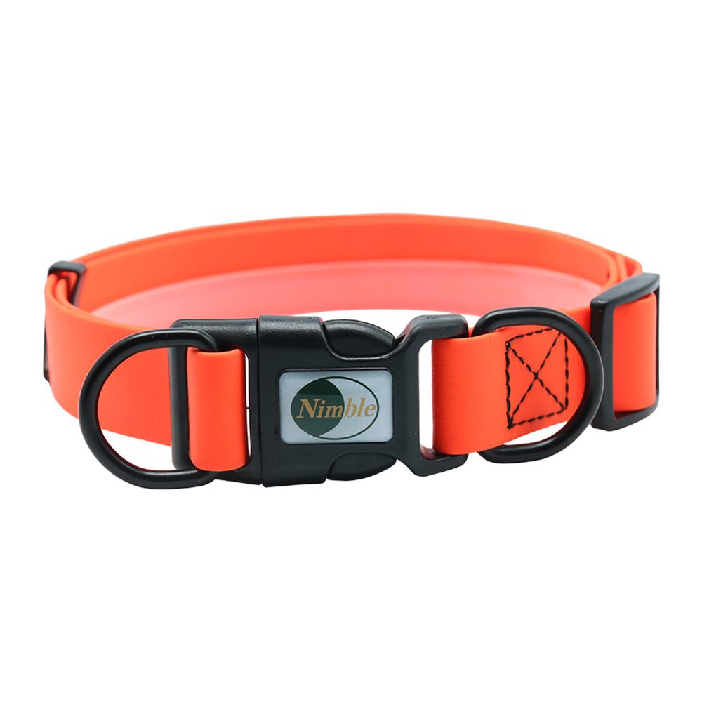 PVC waterproof Dogs Collar Easy to Clean