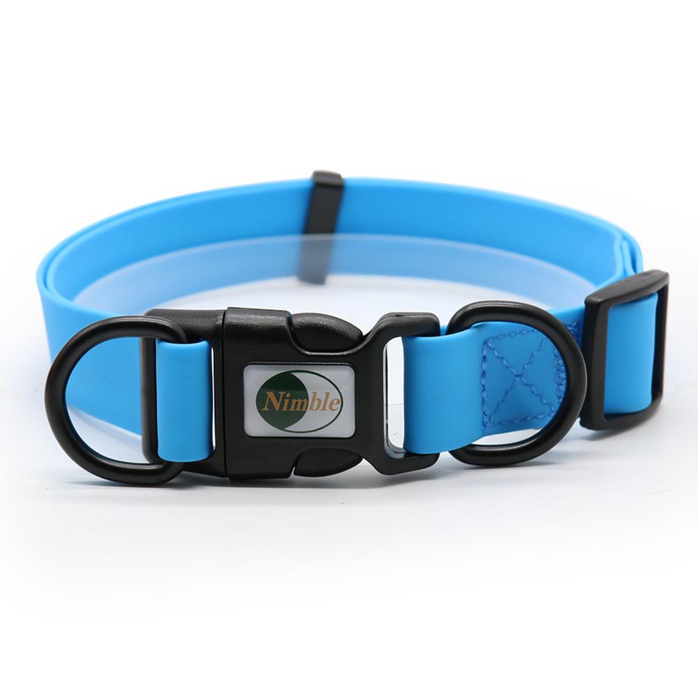 PVC waterproof Dogs Collar Easy to Clean