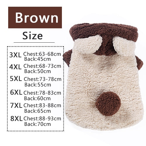 HOOPET Big Dogs Autumn and Winter Wear Jacket