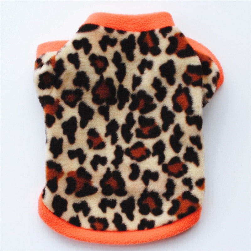 Warm Fleece Dog Pullover in a Range of Cute Designs