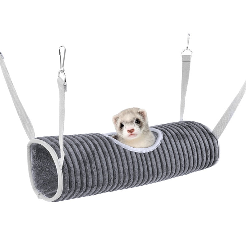 Winter Warm Hammock Tunnel For Small Animals