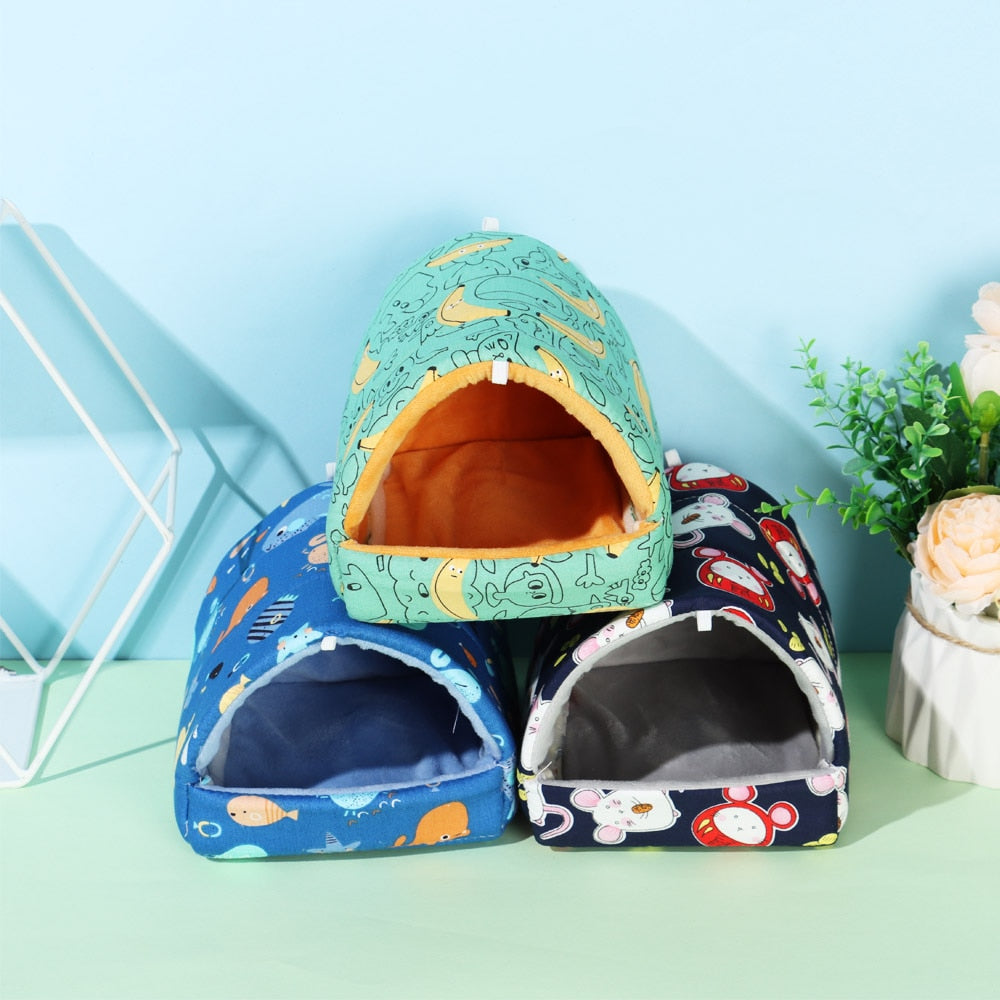 Cute Warm Comfy Nest House For Hamsters And Other Small Rodents
